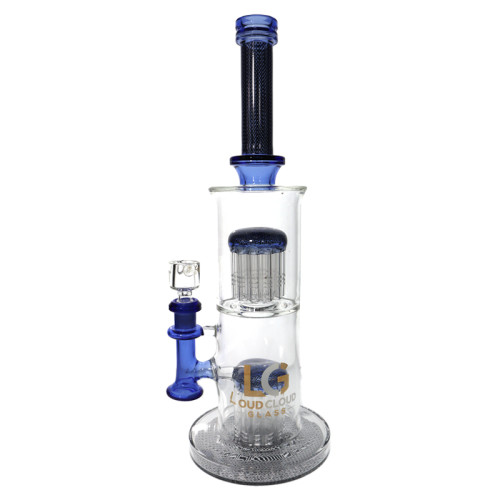 14 INCH LOUD CLOUD GLASS WATER PIPE 856GM 
